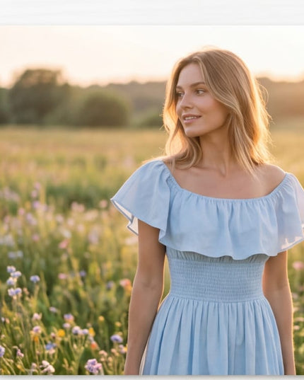 Blue Dress - Summer Style