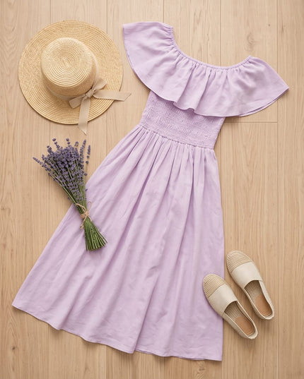 Lilac Dress - Summer Style