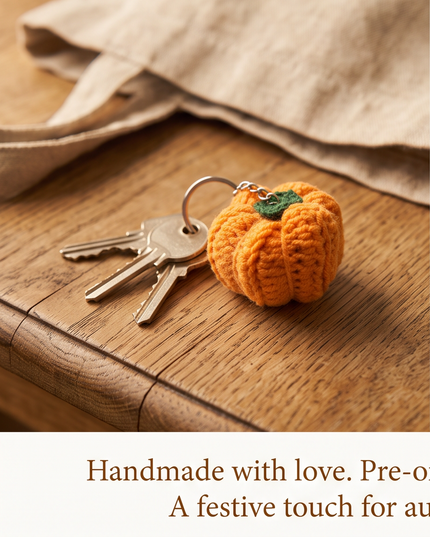 Pumpkin - keychain