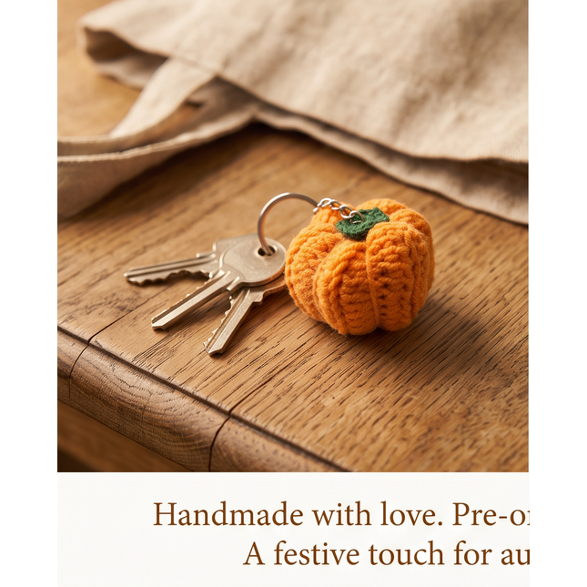 Pumpkin - keychain