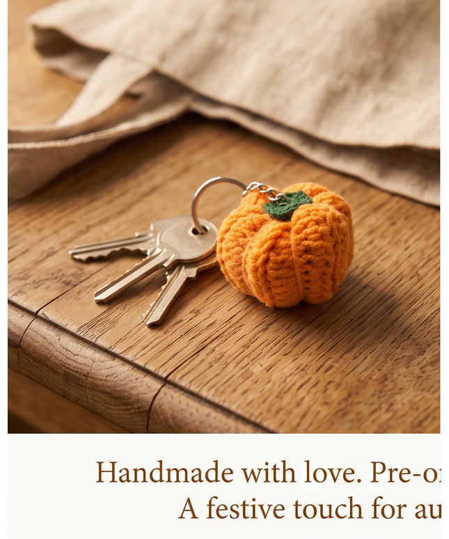 Pumpkin - keychain