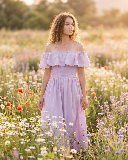 Lilac Dress - Summer Style