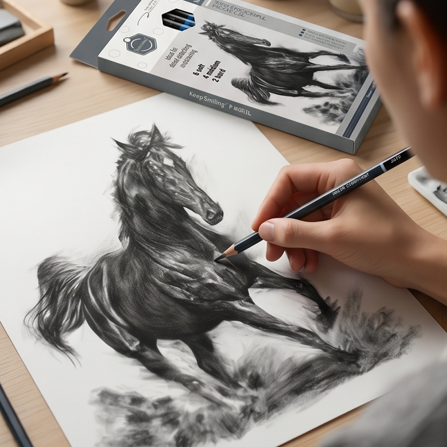 Charcoal pencil 12pcs