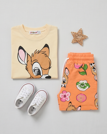 Cotton set for Girls - Deer