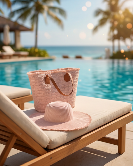 Beach Bag - set bag with Hat