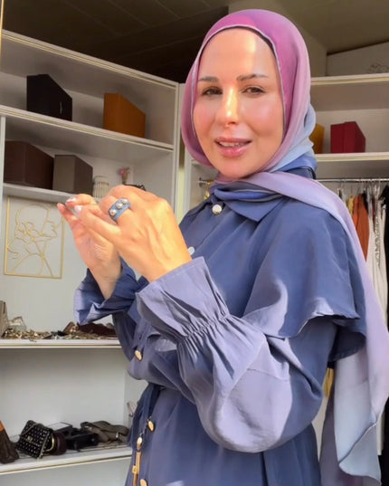 Navy blue set - Hijabi collection
