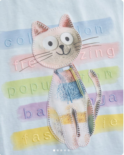 Tshirt Cotton - Oversize Blue