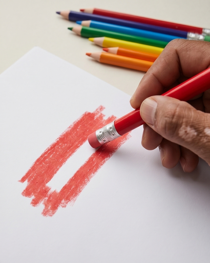 Erasable colored pencils - Jumbo