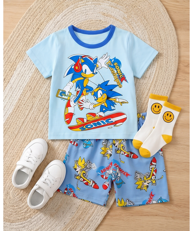 Sonic - Pyjama For Boys