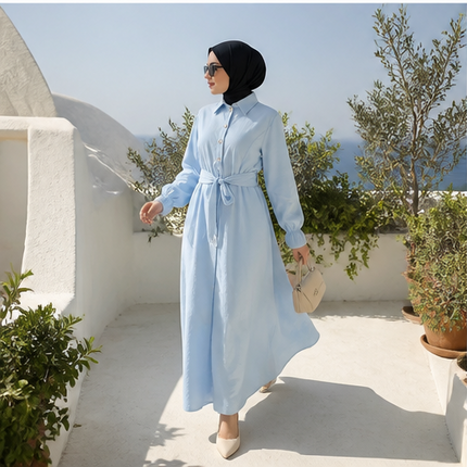 Blue Maxi - Summer Collection
