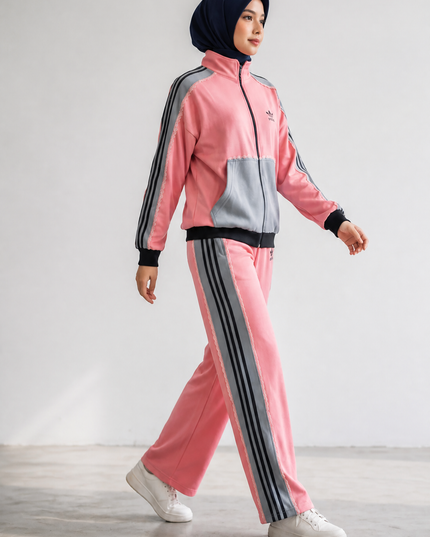 Pink set - addidas Style