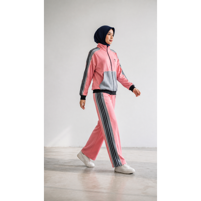 Pink set - addidas Style
