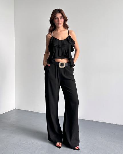 Elegant black Set - Fashion women