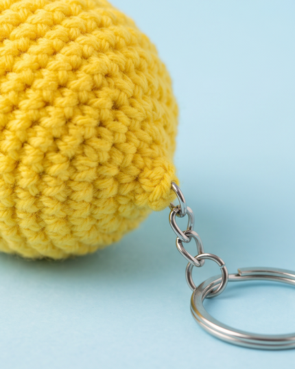 Lemon keychain