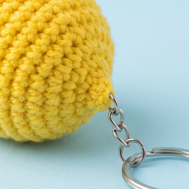 Lemon keychain
