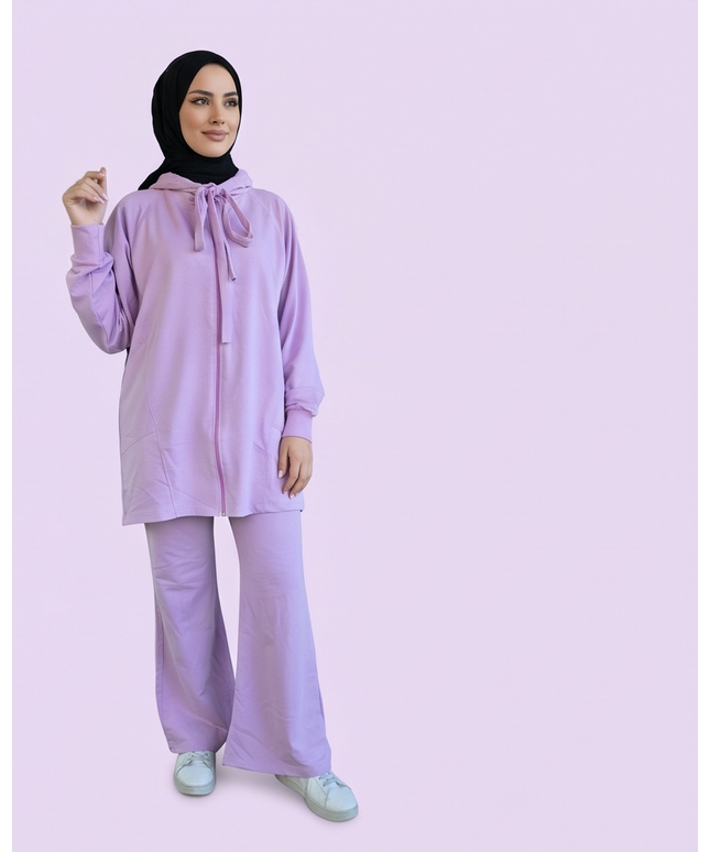 Purple set - Hijab Style