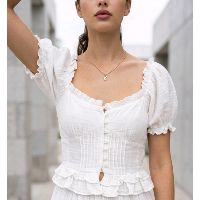 White Top-Women Wear