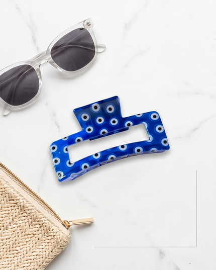 Blue Hair Clip