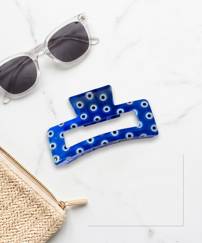 Blue Hair Clip