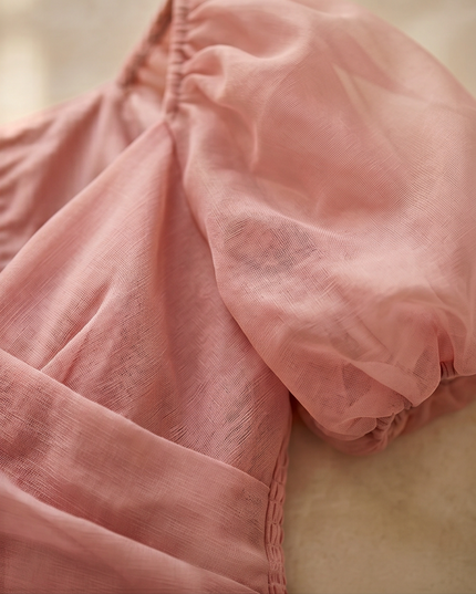 Pink Crop Top