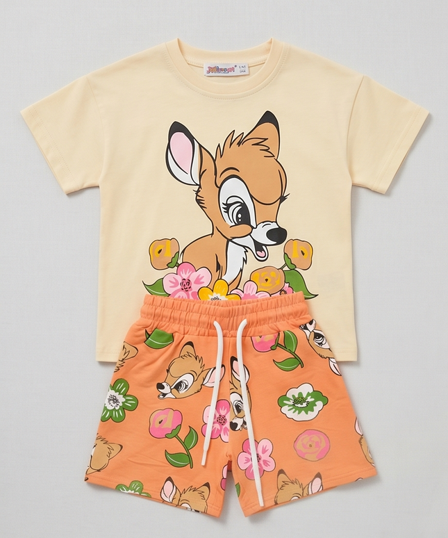 Cotton set for Girls - Deer