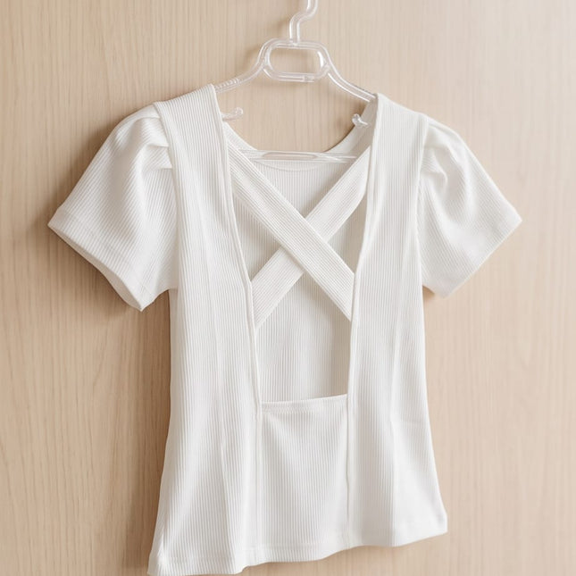 Cotton White Top - Cici