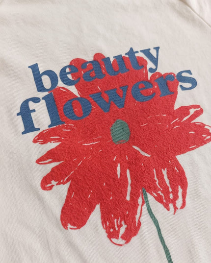 Beauty Flowers white