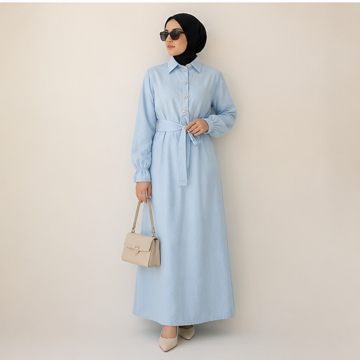 Blue Maxi - Summer Collection