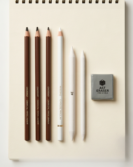 Charcoal pencil kit