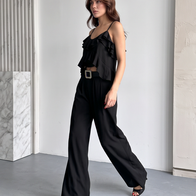 Elegant black Set - Fashion women