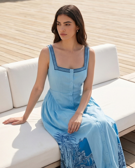 Blue Dress - Summer Style