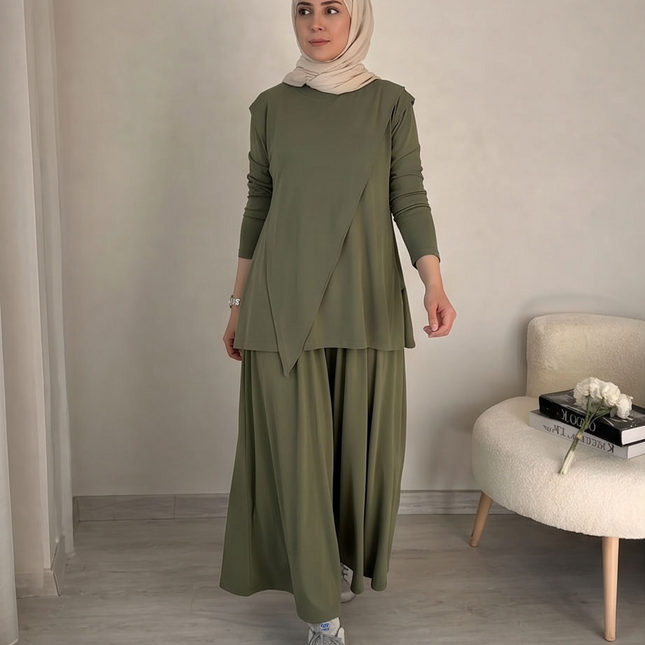 Oysho Set army green - women Fashion
