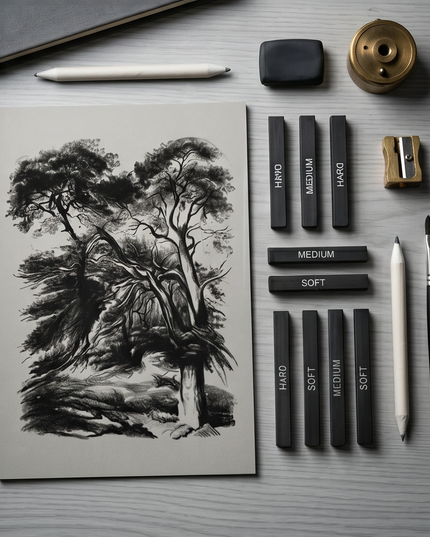 Compressed Charcoal