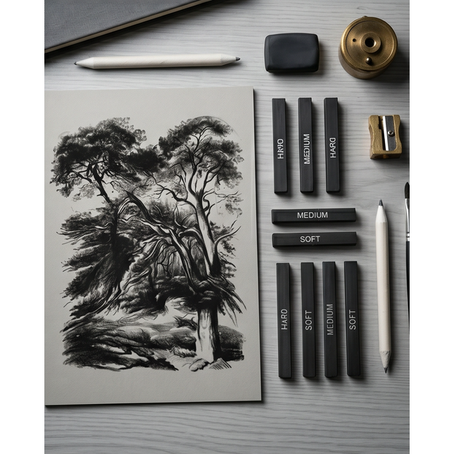 Compressed Charcoal