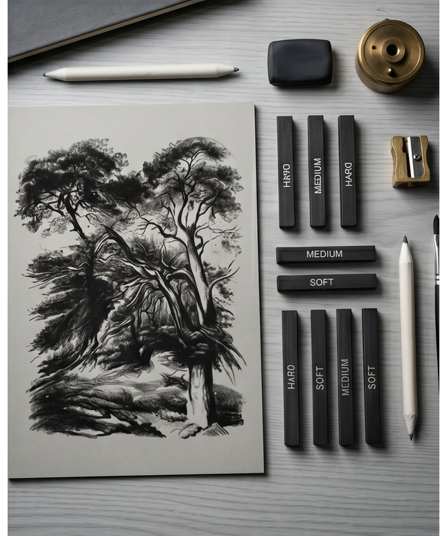 Compressed Charcoal