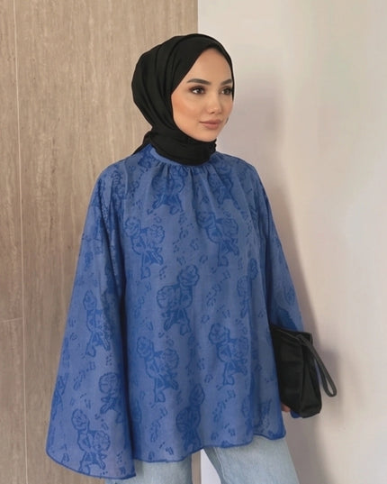 Navy Blue Top