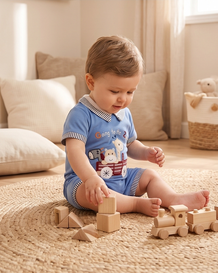Baby Boy Romper - Summer Collection