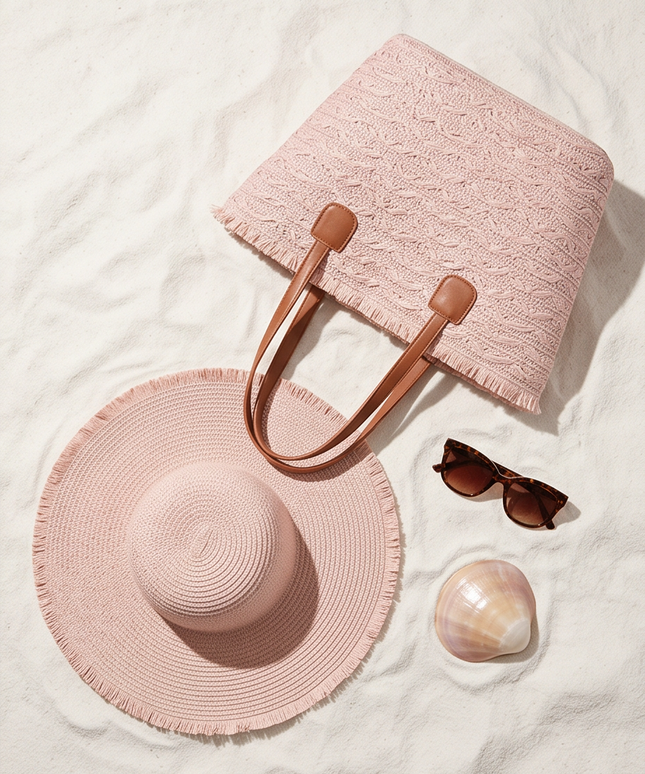 Beach Bag - set bag with Hat