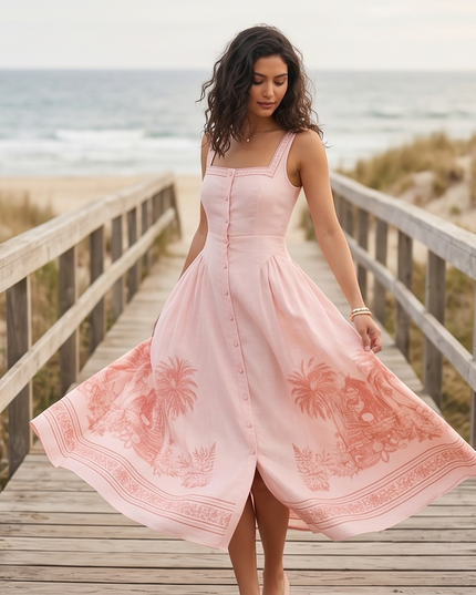 Pink Dress - Summer Style