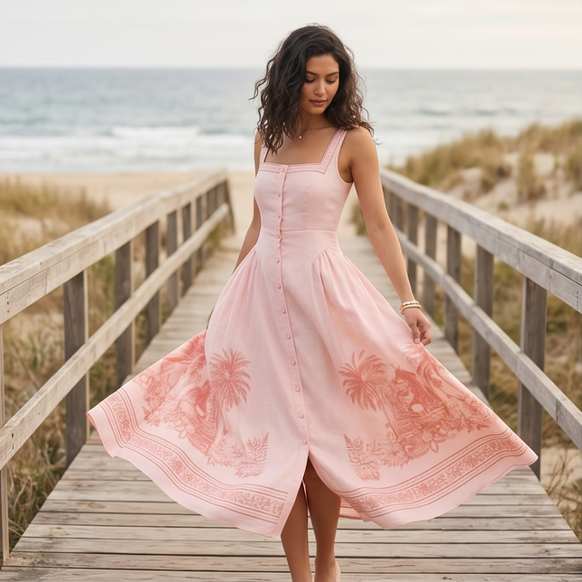 Pink Dress - Summer Style