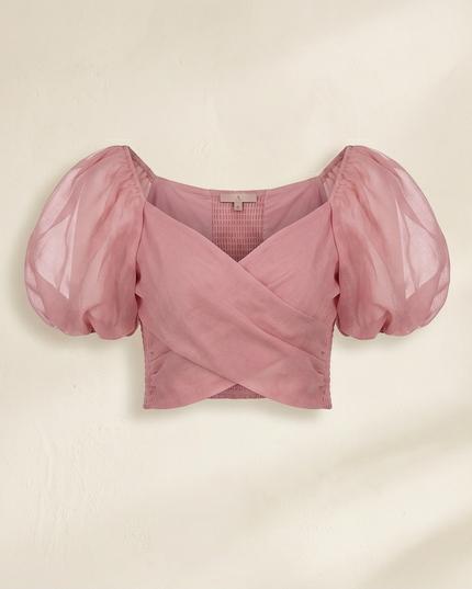 Pink Crop Top