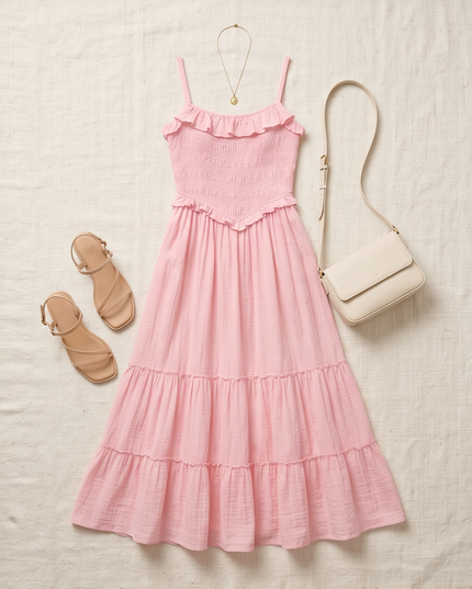 Pink Dress - Casual