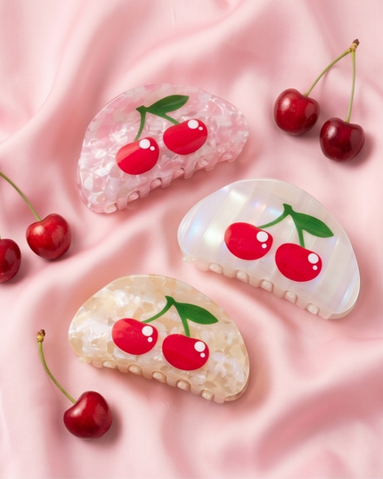 Cherry Hair Clip - Trendy Accessories
