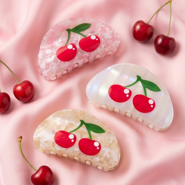 Cherry Hair Clip - Trendy Accessories