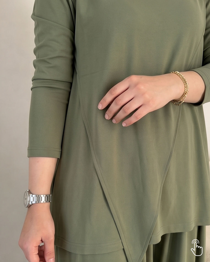 Oysho Set army green - women Fashion