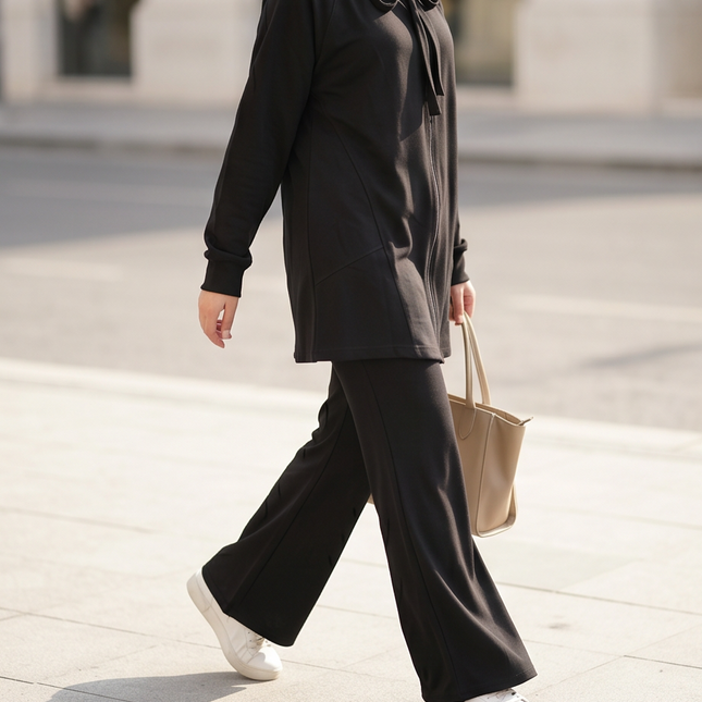 Black set - hijab Style