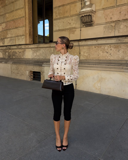 Guipure Lace Top