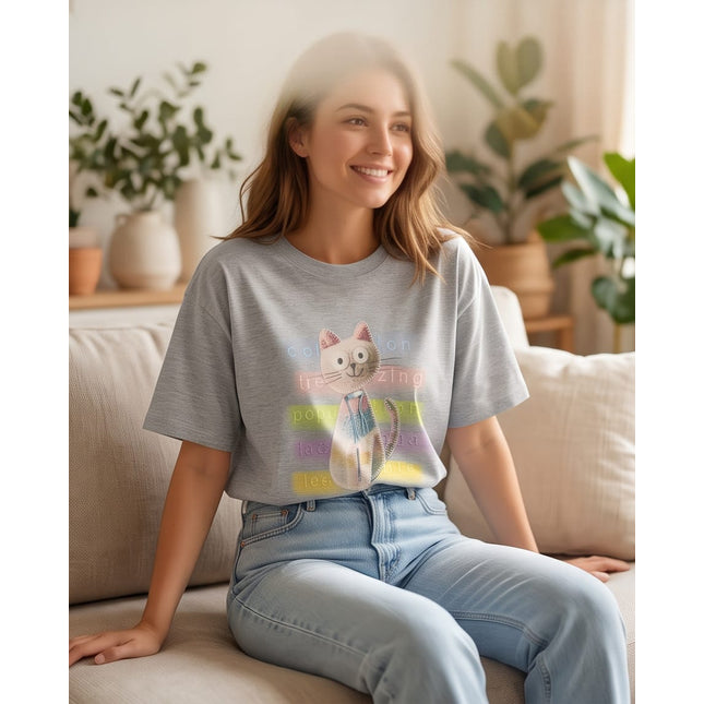 Tshirt Cotton - Oversize Grey