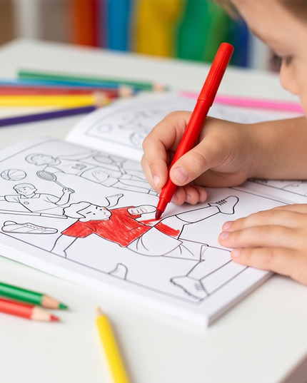 Coloring Book - Sports