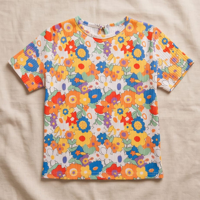 Floral Top Cotton
